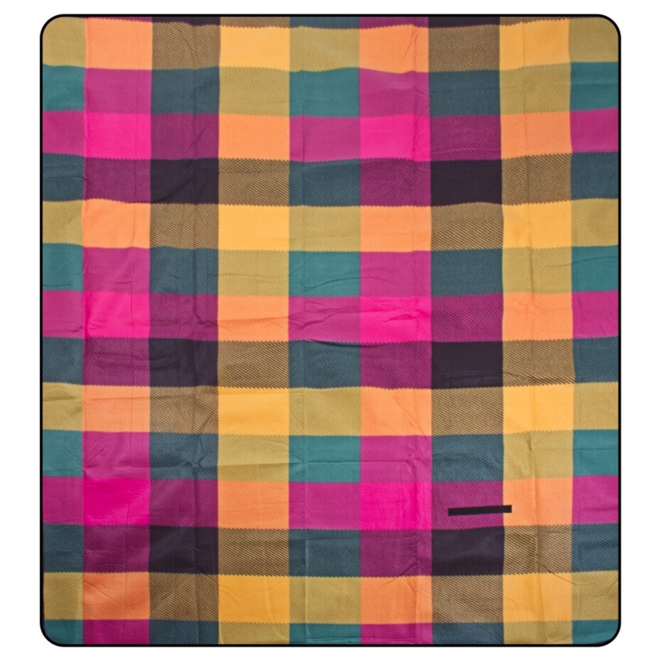 Sportago Rectangles pikniková deka 180x200 cm - main (3)