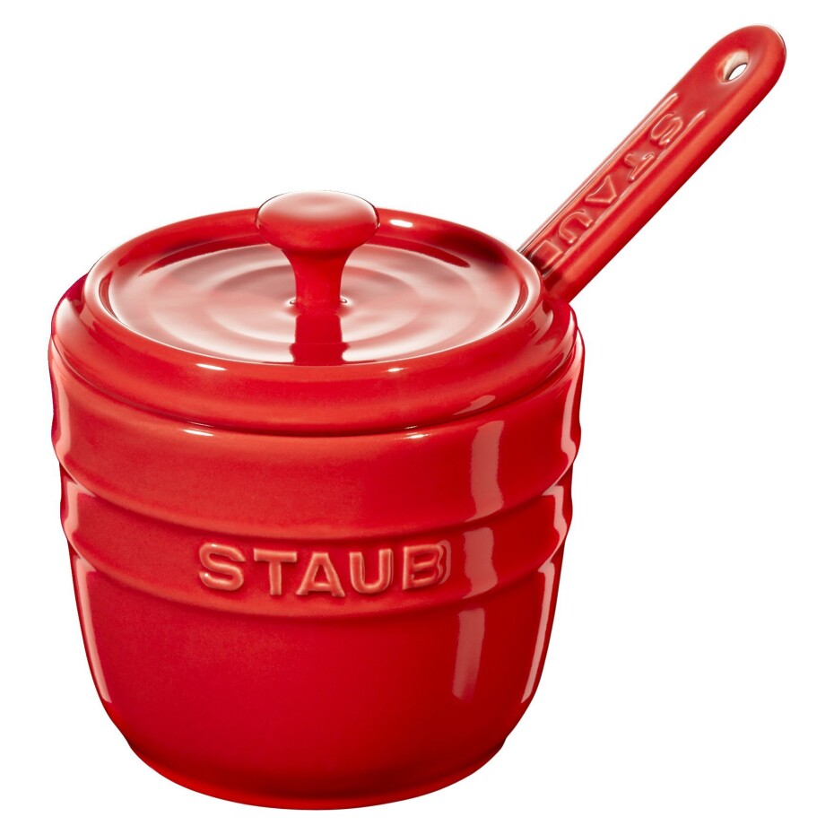 Cukřenka 250 ml, červená, keramika, Staub - main (3)