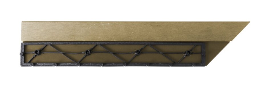 G21 Přechodová lišta G21 Cumaru pro WPC dlaždice, 38,5 x 7,5 cm rohová (pravá) G21-63910061 - main (3)