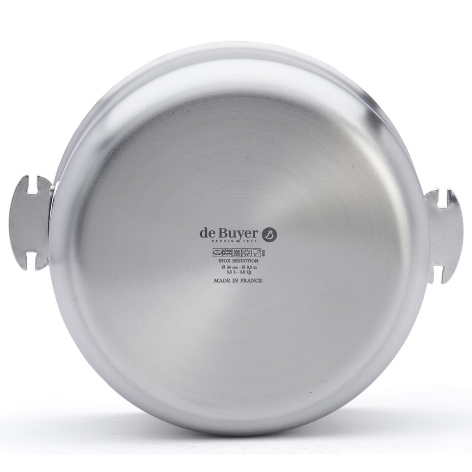 Hrnec ALCHIMY LOQY 24 cm, stříbrná, nerezová ocel, de Buyer - main (17)