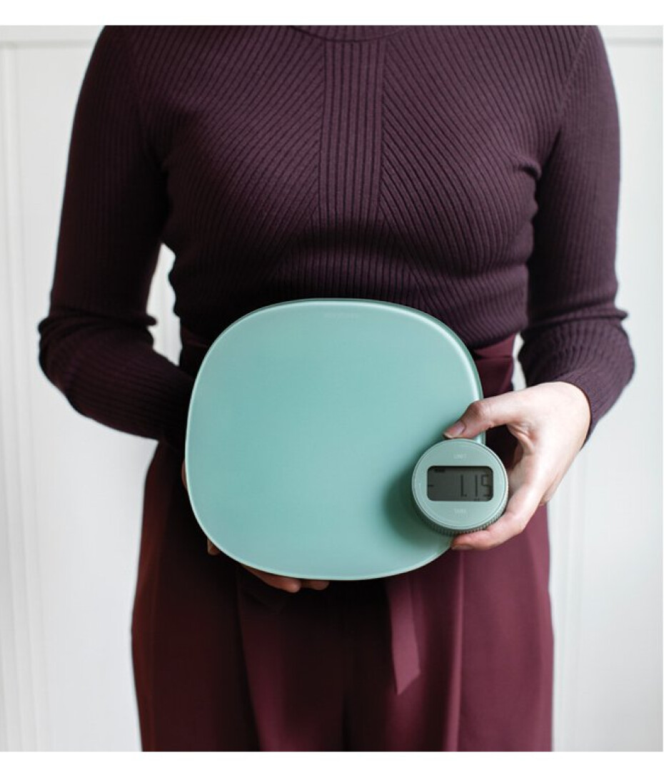 Digitální kuchyňská váha PLUS, zelená, Brabantia - main (5)