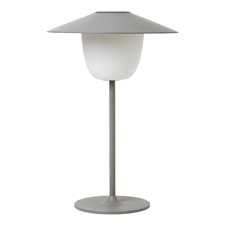 Přenosná stolní lampa ANI LAMP, LED, světle šedá, Blomus - main (0)