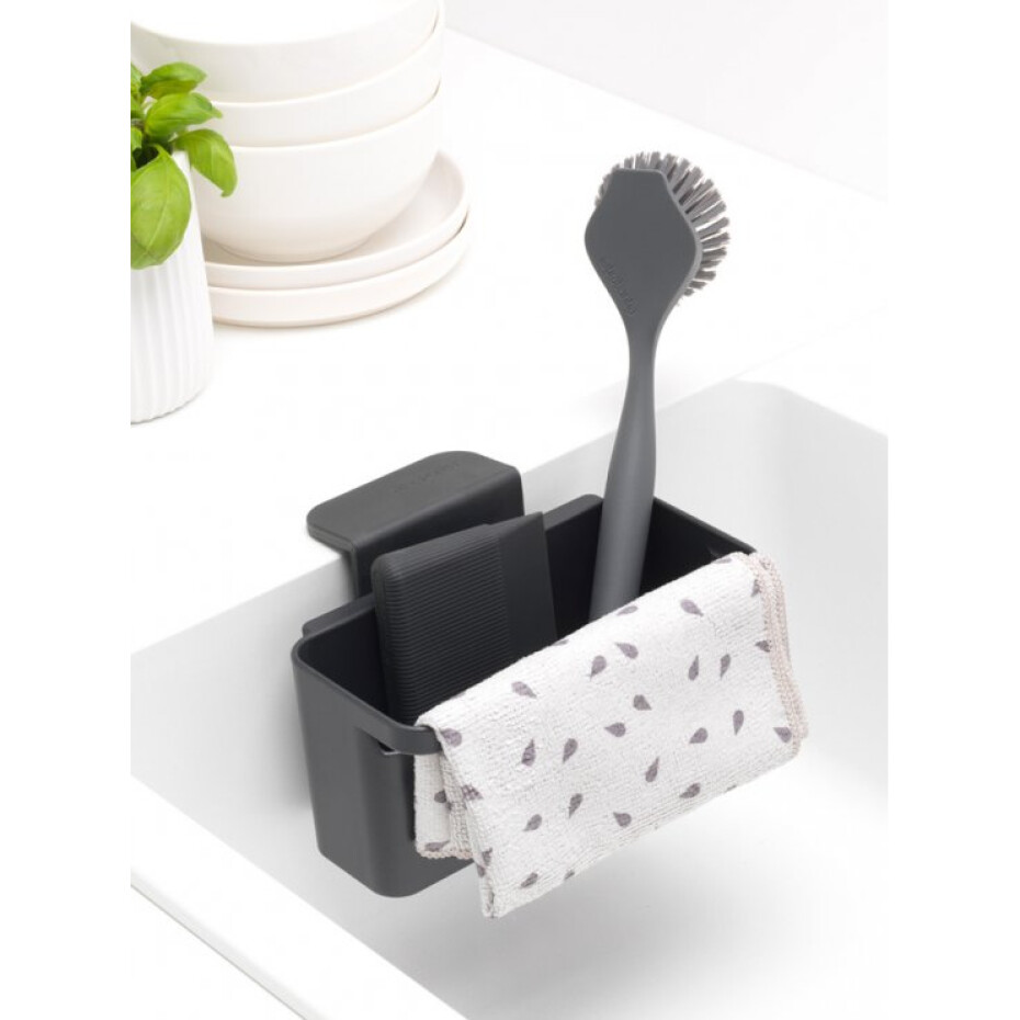 Organizér ke dřezu, šedá, Brabantia - main (7)