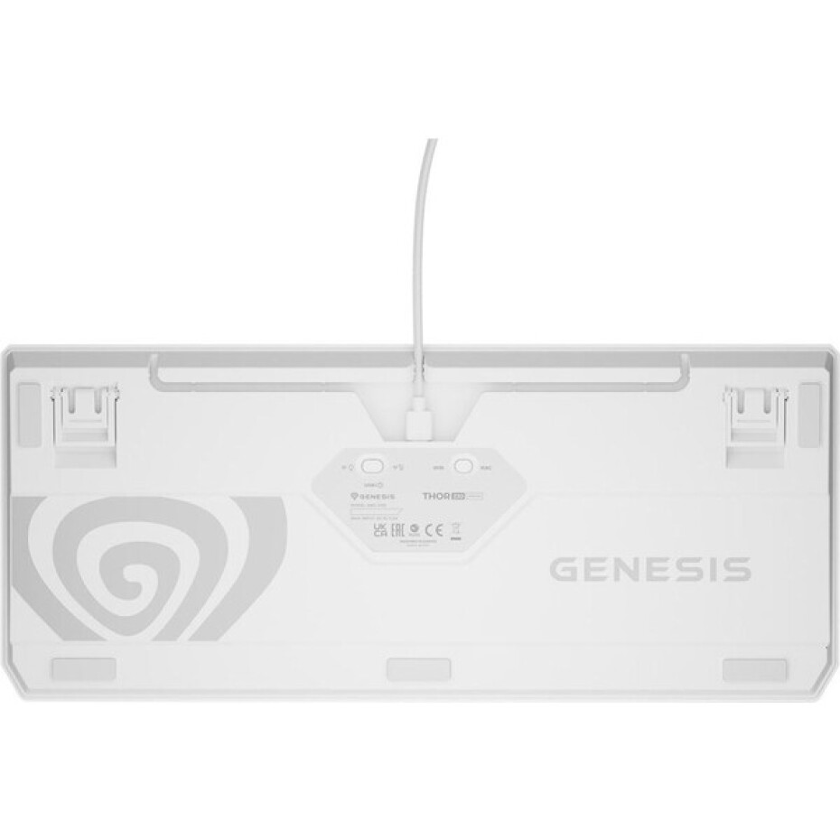 Genesis THOR 230 TKL RGB bezdrátová mechanická klávesnice bílá Outemu Red - main (3)