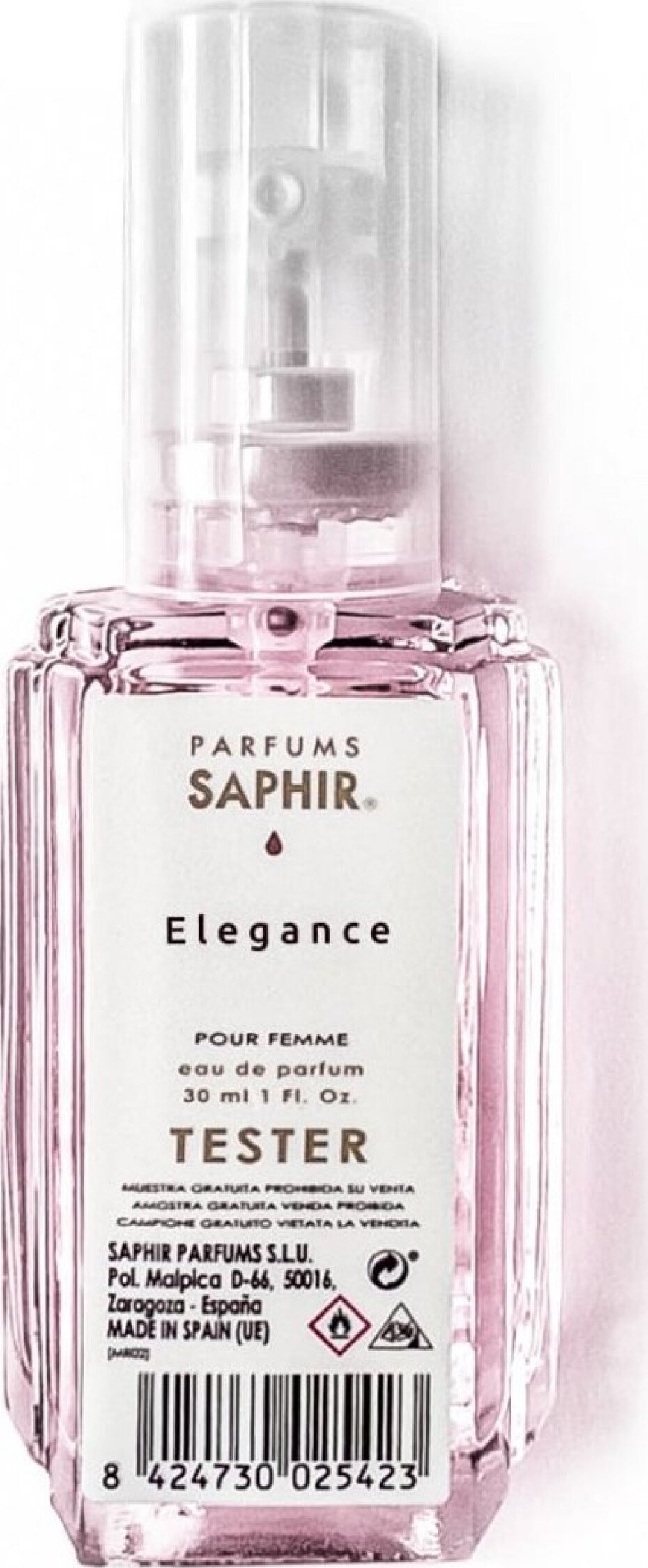 SAPHIR - Elegance Parfémovaná voda Velikost: 30 ml tester - main (0)