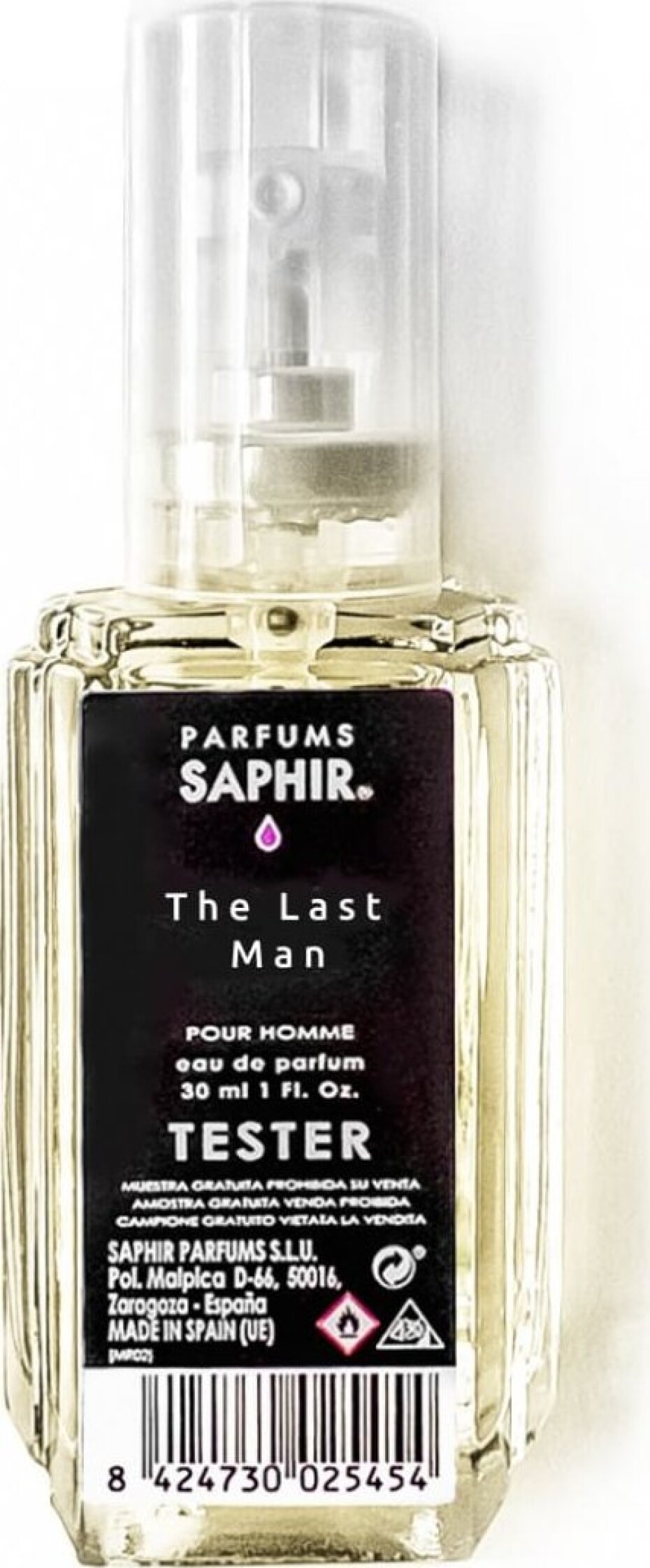 SAPHIR - The Last Man Parfémovaná voda Velikost: 30 ml tester - main (0)