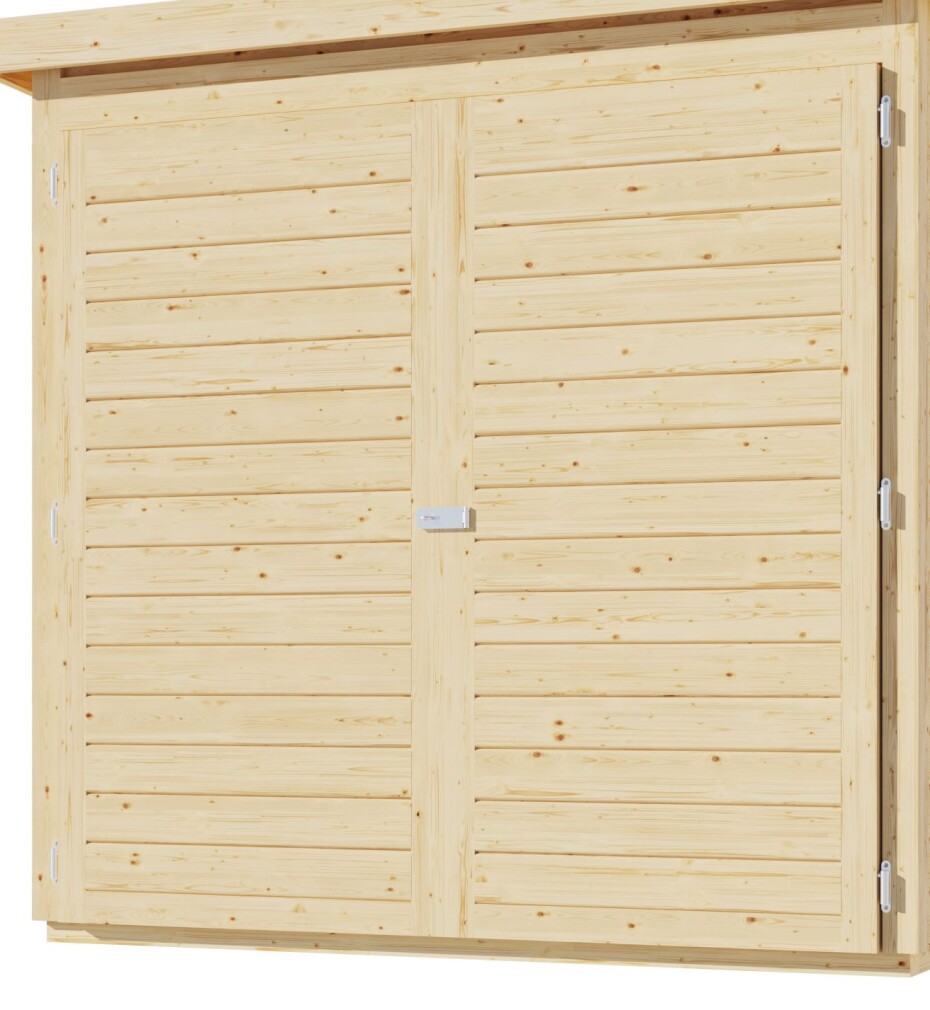 Dřevěná garáž KARIBU FAHRRADGARAGE (38647) natur LG3039 - main (3)