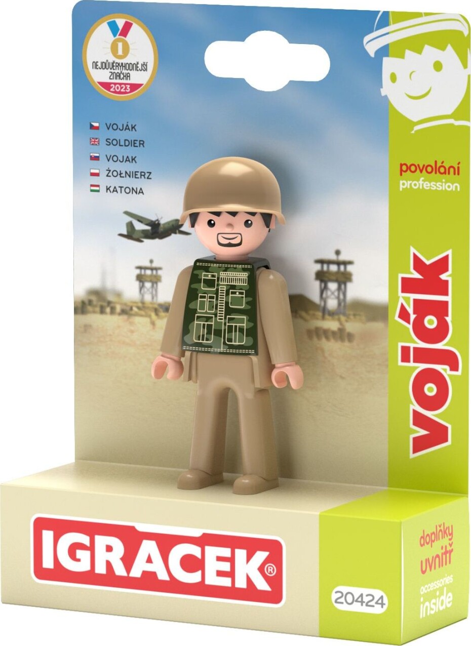 Igráček Voják - figurka s příslušenstvím - main (0)