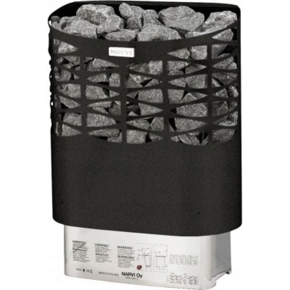 Narvi saunová kamna elektrická NSE 600 Black black - main (1)