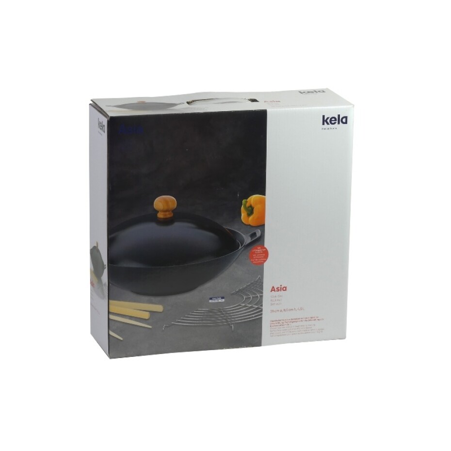 KELA Wok litinový 36 cm s příslušenstvím sada 5 ks KL-77943 - main (5)