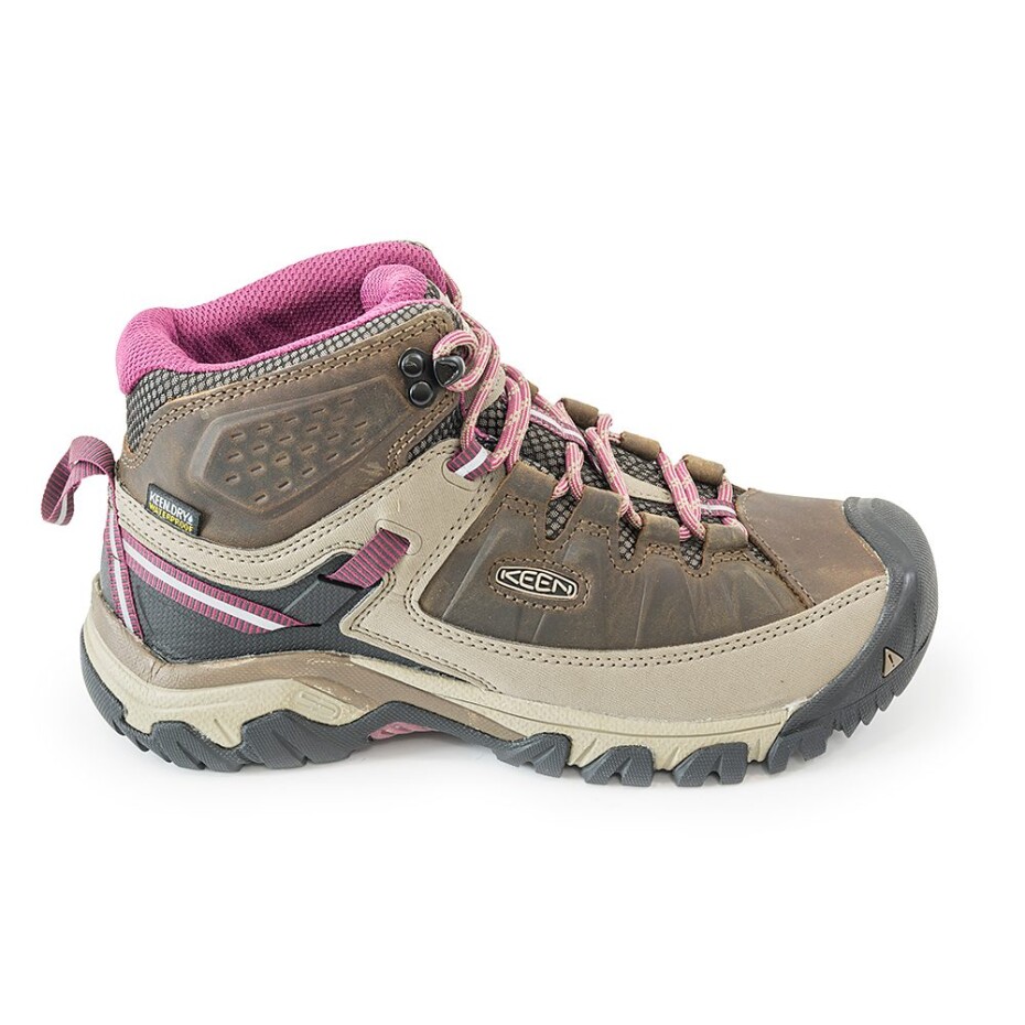 Dámská kotníkové boty Targhee III MID WP W, Weiss/ boysenberry, Keen, 1018178, hnědá - 39.5 | US 9 - main (2)