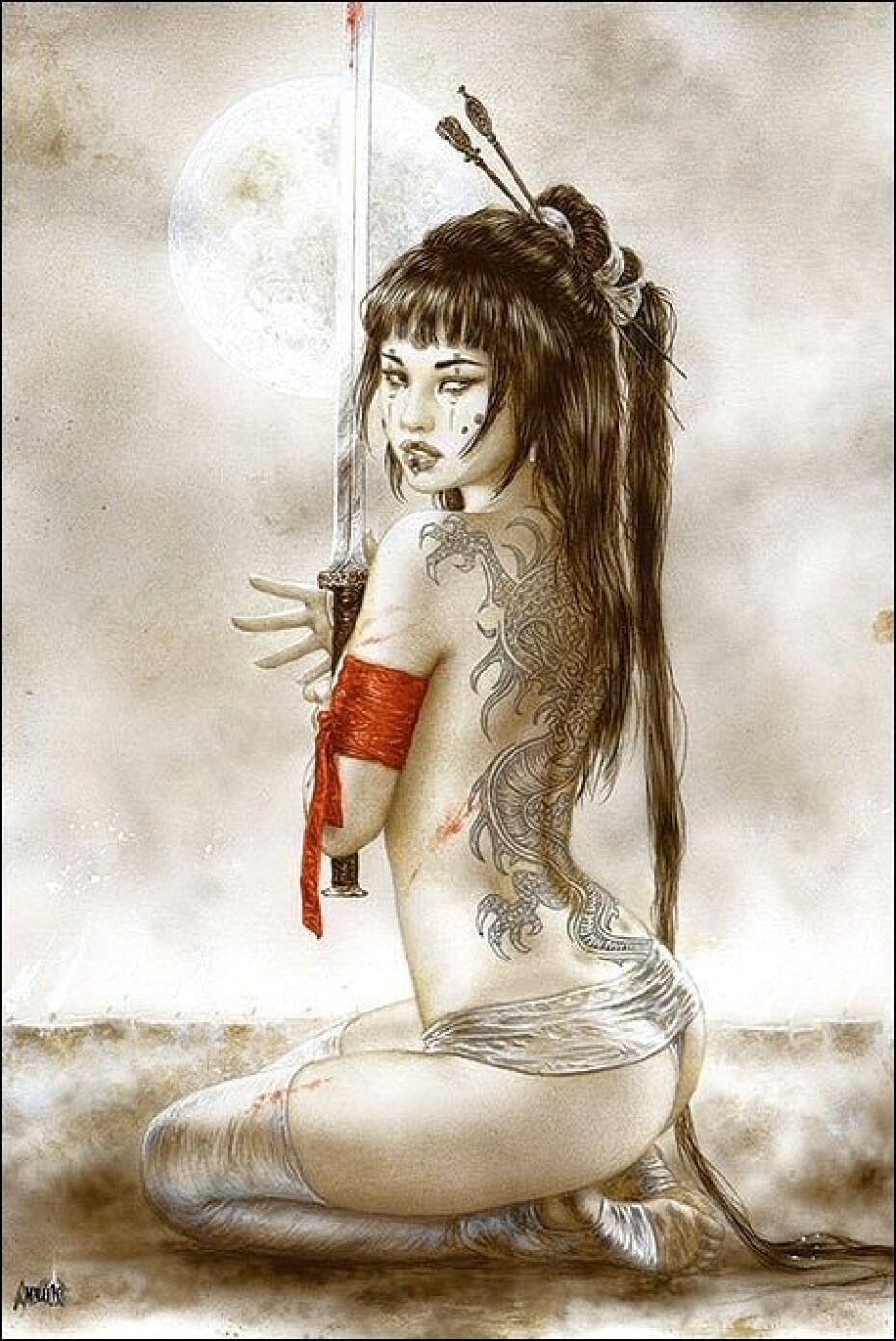 FANTASY ART OF ROYO - Official 2014 Calendar ***SLEVA 50%!*** - main (2)