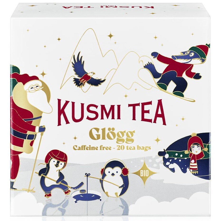 Ovocný čaj GLOGG 2024, 20 mušelínových sáčků, Kusmi Tea - main (0)