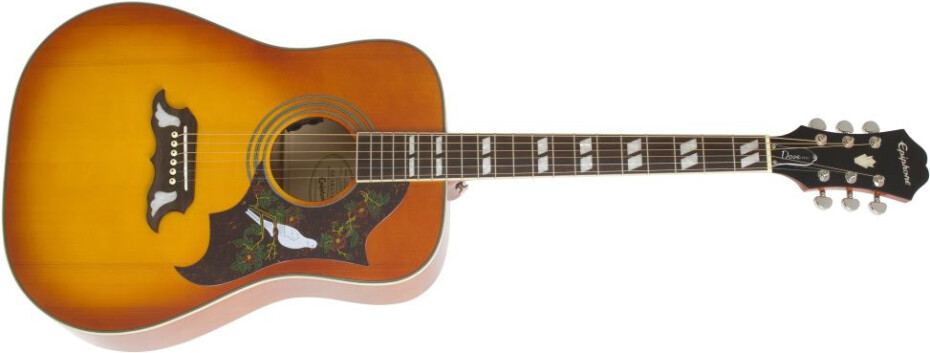 Epiphone Dove PRO, Rosewood Fingerboard - Violinburst - main (0)