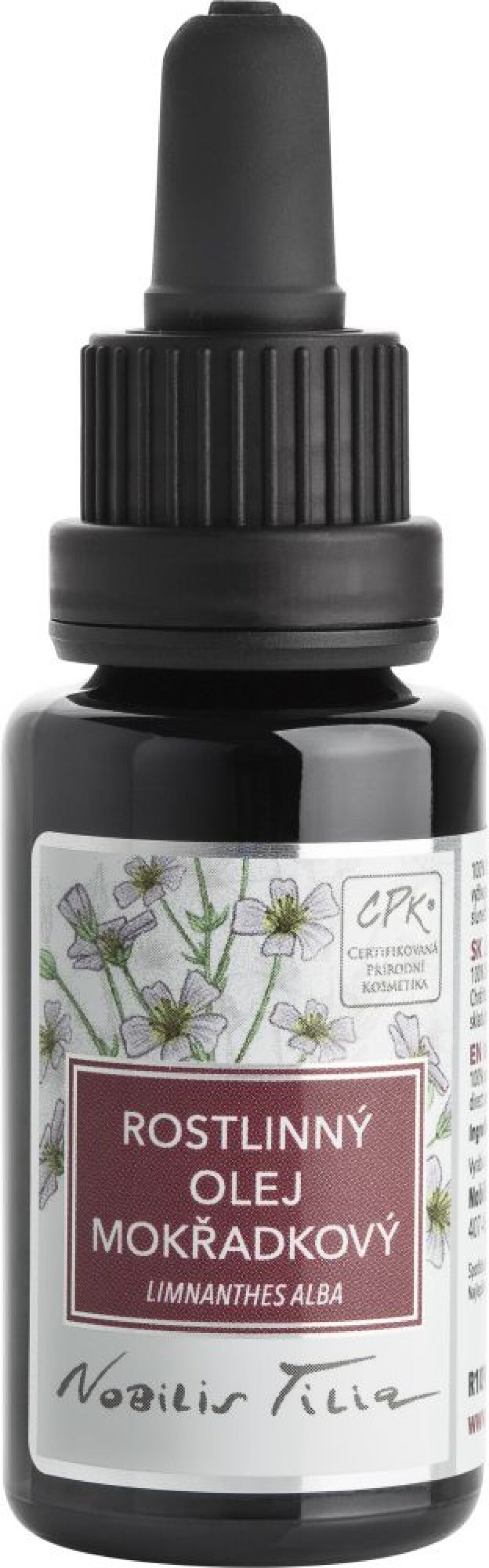 Nobilis Tilia rostlinný Mokřadkový olej fialové sklo 20 ml - main (0)