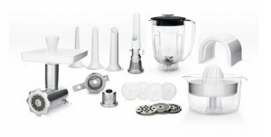 Sada příslušenství k robotu DELUXE, ke kuchyňskému robotu, na zeleninu, Ankarsrum - main (0)