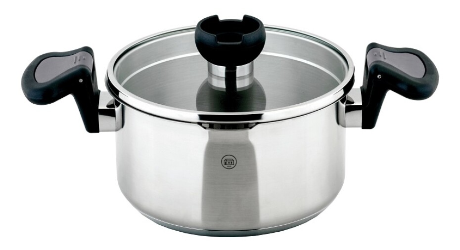 CS SOLINGEN Hrnec s cedící poklicí nerez Aron 16 cm CS-060541 - main (0)