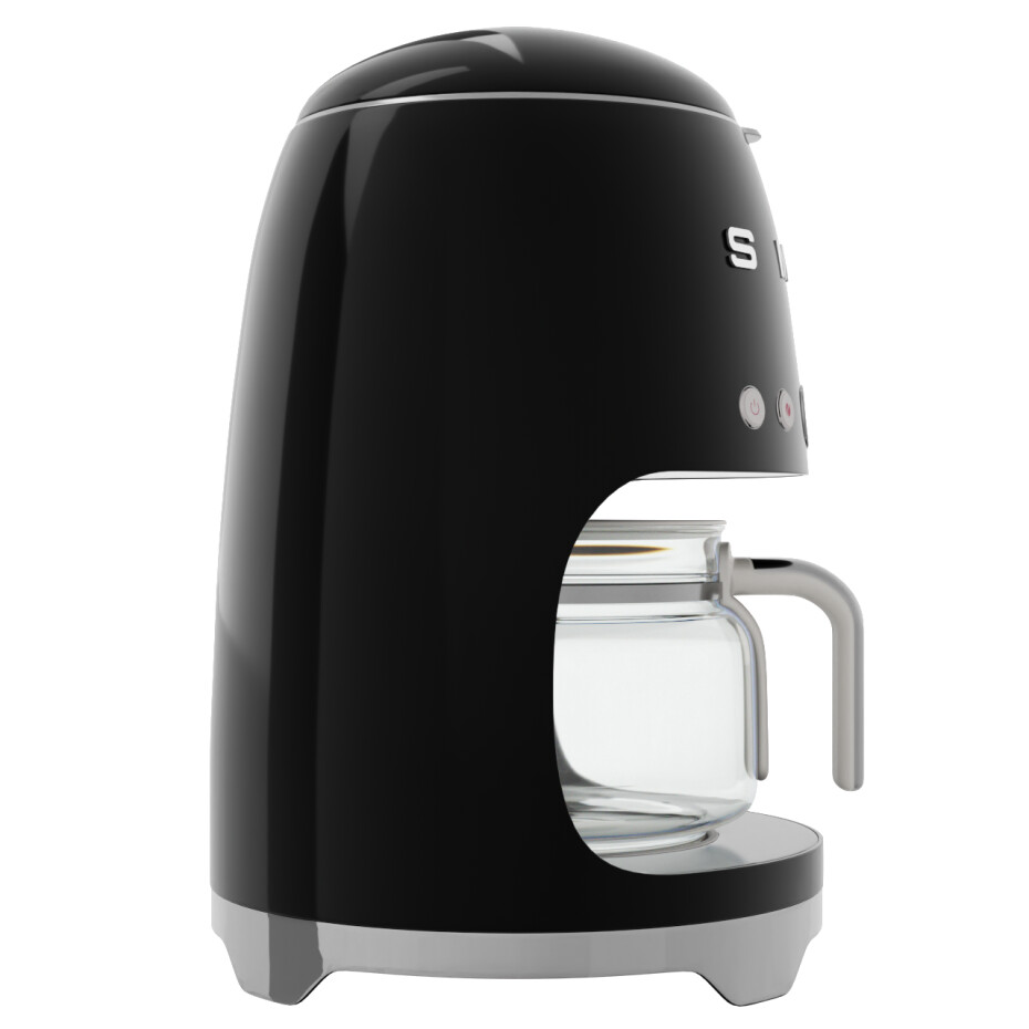 Kávovar na překapávanou kávu DCF02BLEU, černá, SMEG - main (6)
