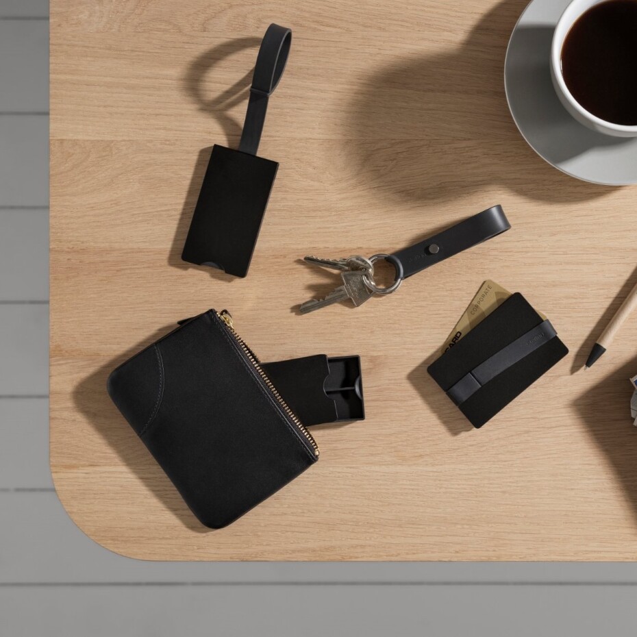 Visačka na zavazadlo COMPANION 18 cm, černá, hliník, Stelton - main (1)