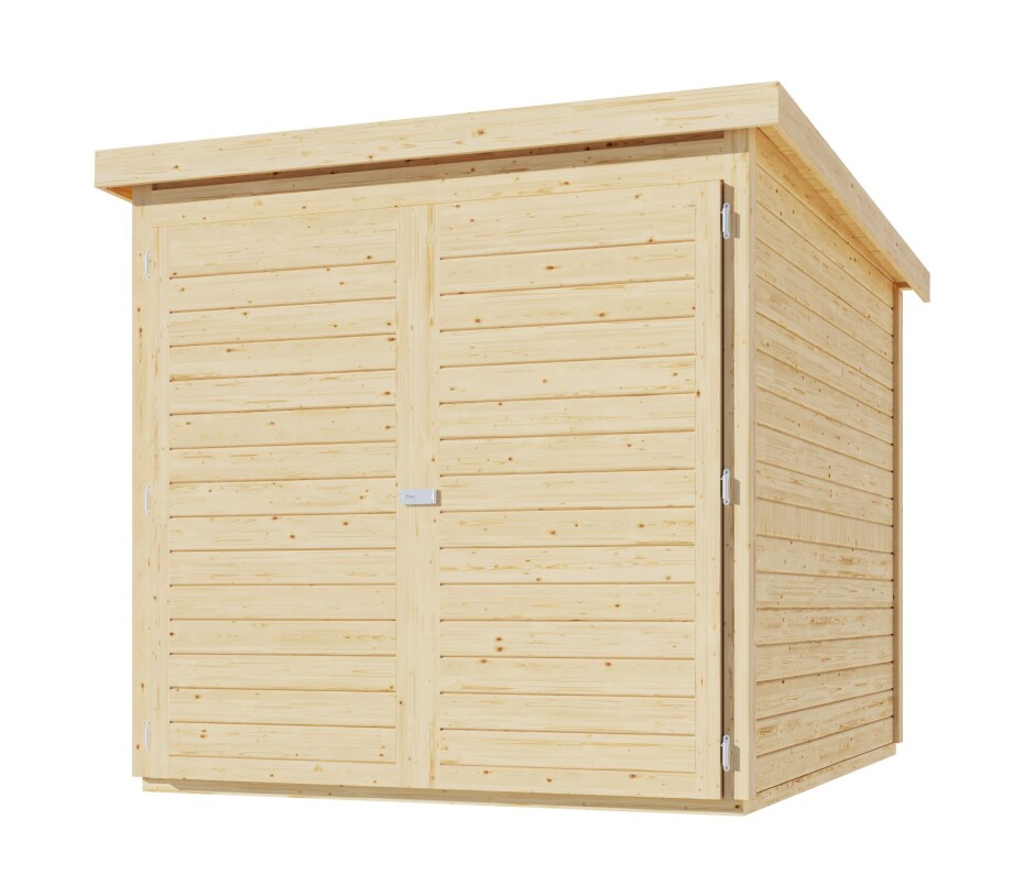 Dřevěná garáž KARIBU FAHRRADGARAGE (38647) natur LG3039 - main (0)