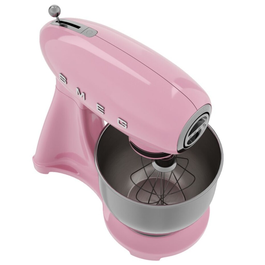 Kuchyňský robot SMF03PKEU, pastelově růžová, SMEG - main (5)