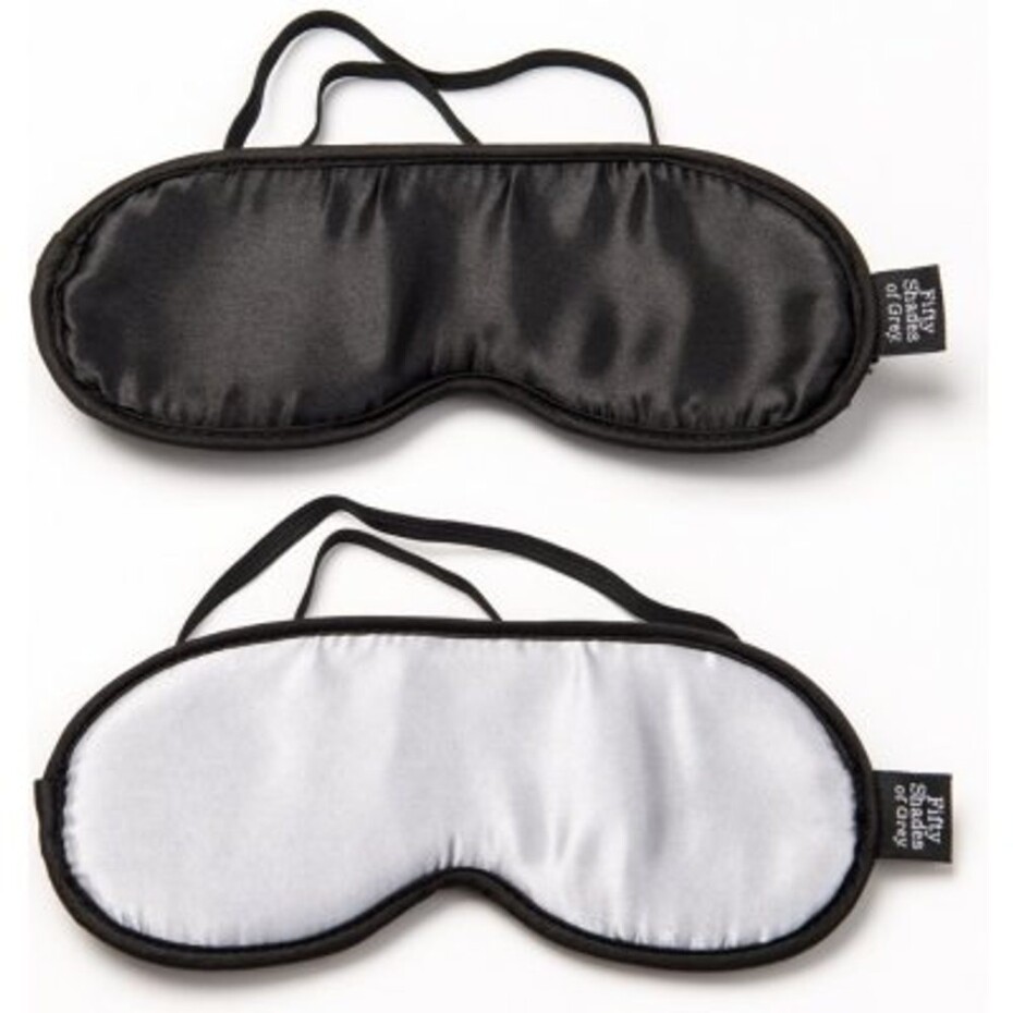 Fifty Shades of Grey No Peeking Maska na oči 2 ks - black/grey - main (1)