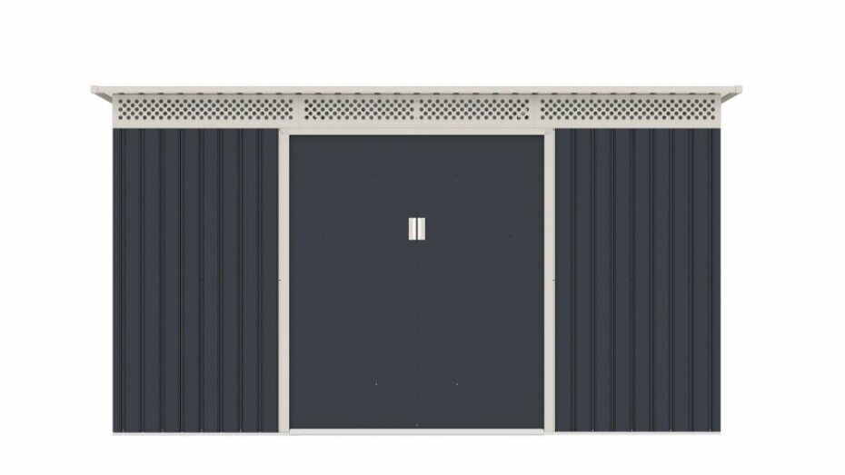 G21 Zahradní domek G21 GRAH 700 - 340 x 206 cm, antracitový G21-6390093 - main (1)