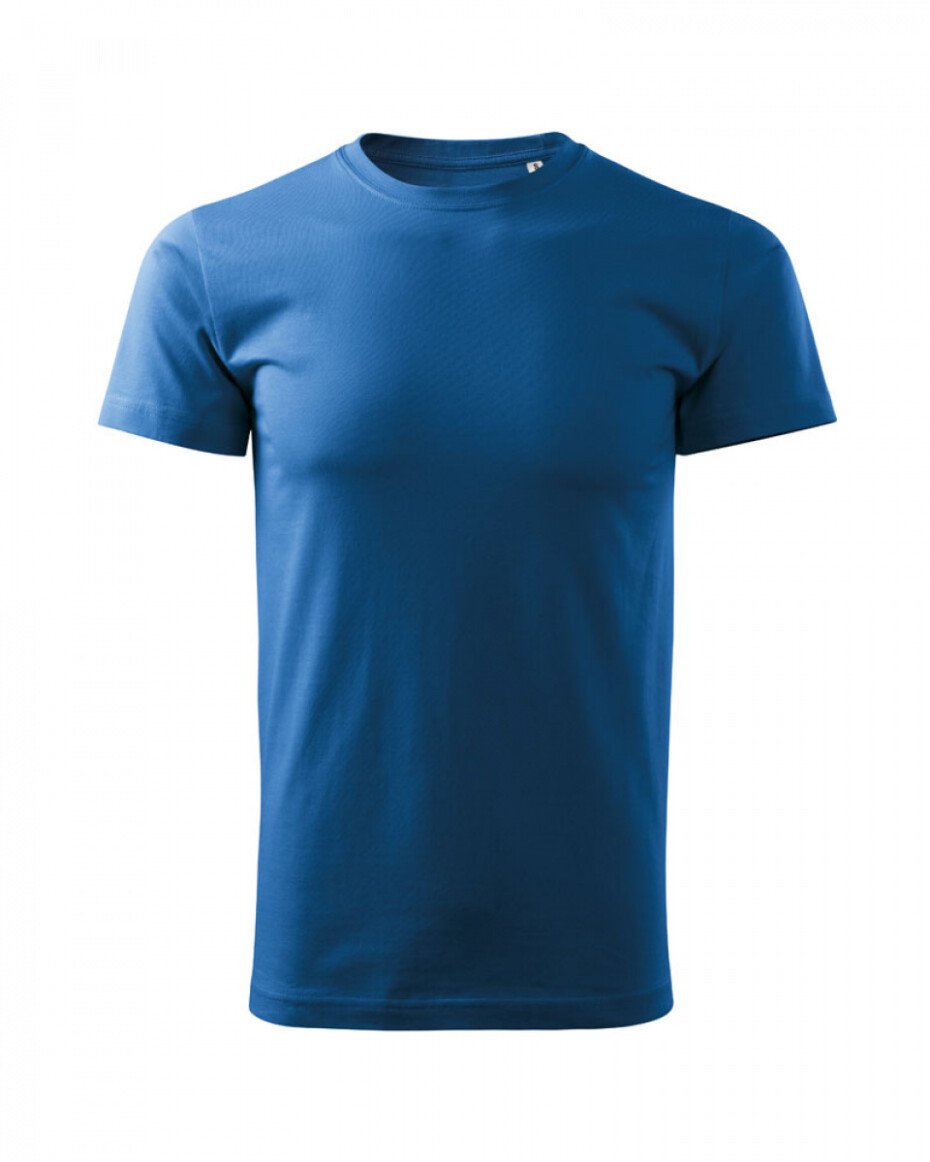 ESHOP - Pánské triko BASIC FREE F29 - S-XXL - azurově modrá - main (1)