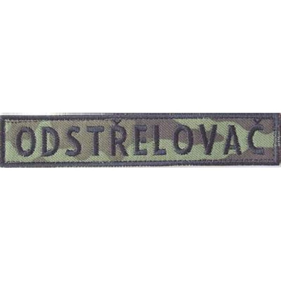 Nášivka: ODSTŘELOVAČ - jmenovka - main (0)