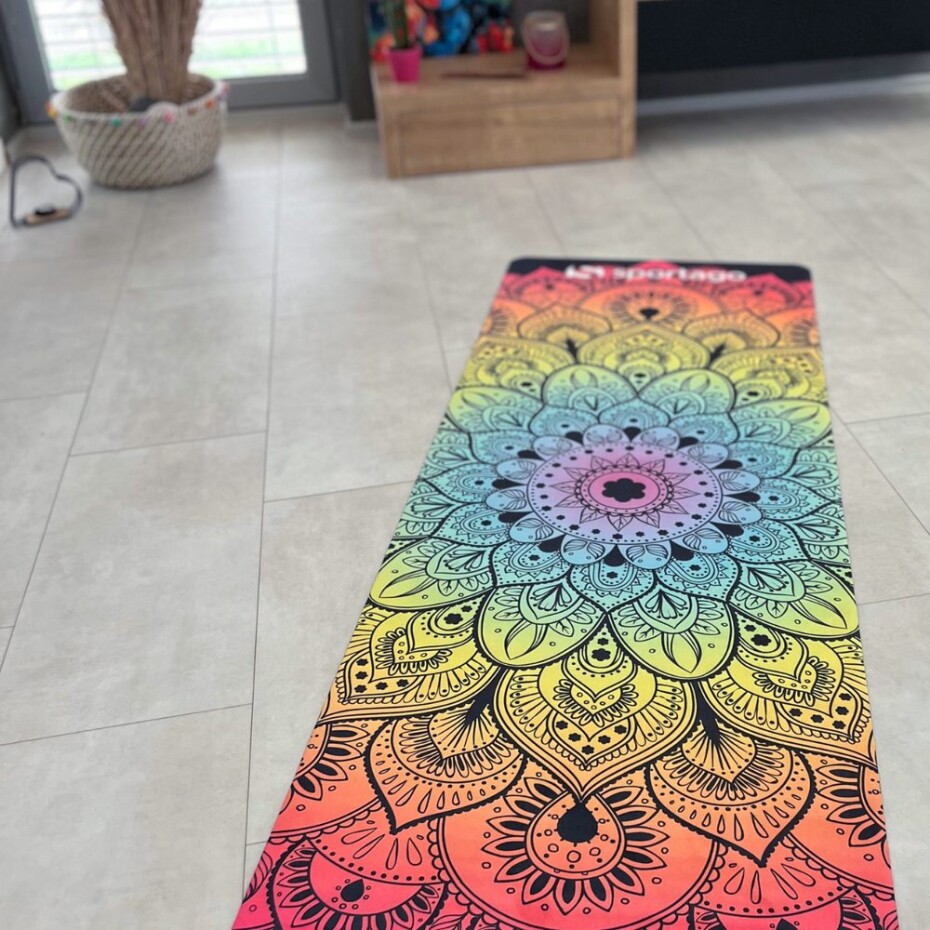 Designová podložka na jógu Sportago Asira 183x68x0,15 cm - main (8)