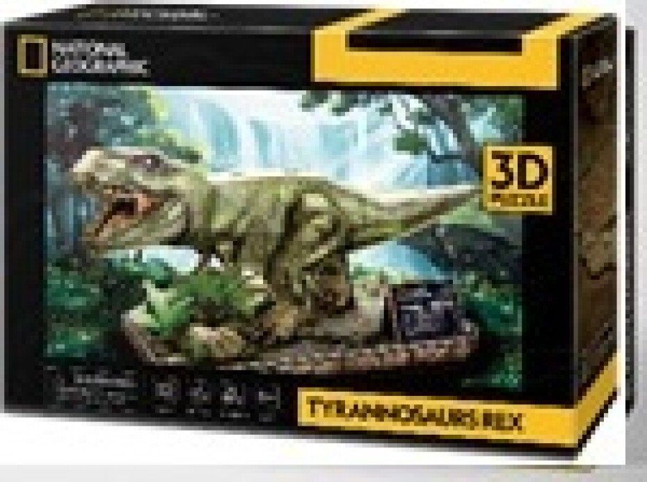 CubicFun Puzzle 3D Tyrannosaurus REX - dílků 52 - main (0)