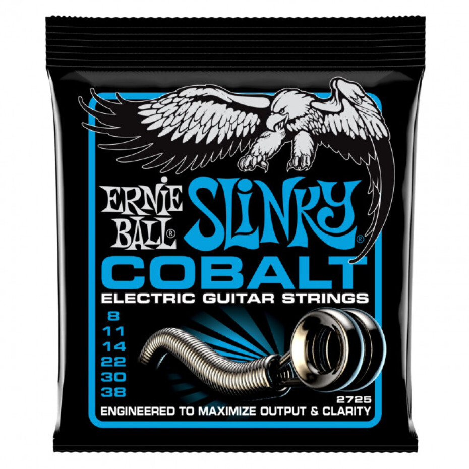 Ernie Ball P02725 Cobalt Super Slinky - .008 - .038 - main (0)