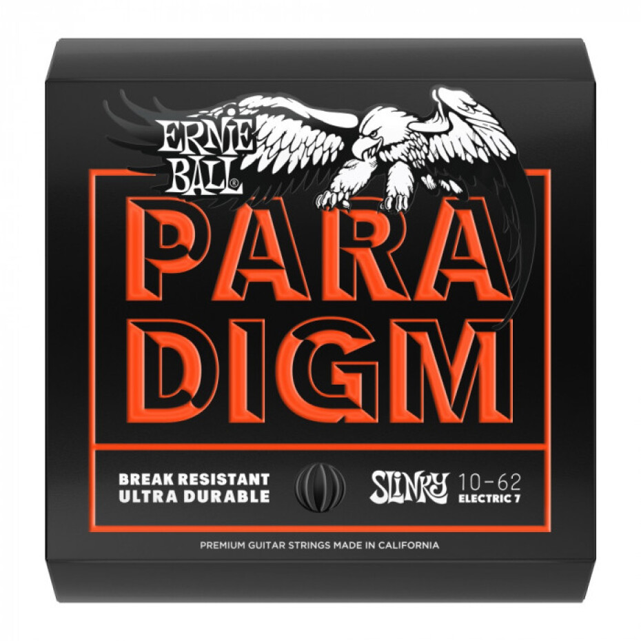 Ernie Ball Paradigm Electric P02030 Skinny Top Heavy Bottom Slinky 7-String 10/62 - main (0)