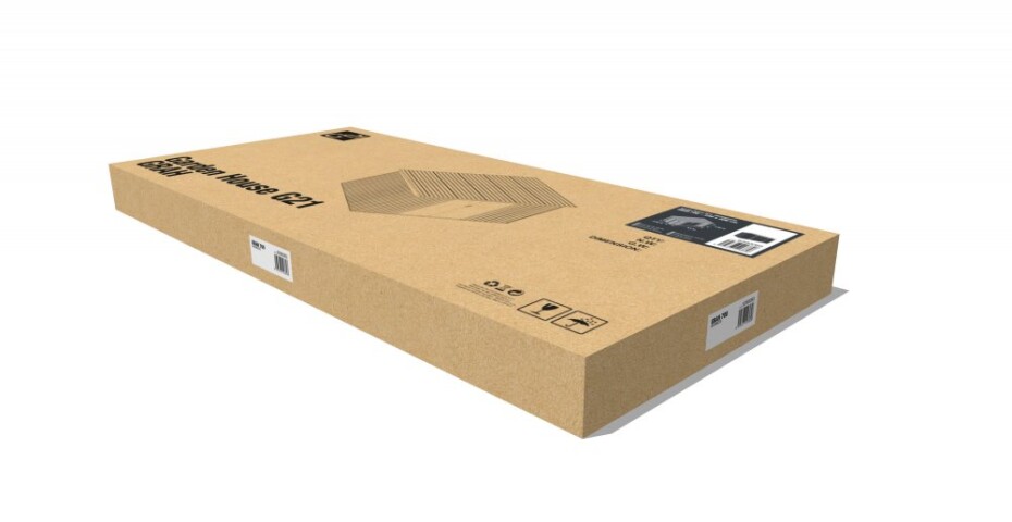 G21 Zahradní domek G21 GRAH 700 - 340 x 206 cm, antracitový G21-6390093 - main (5)