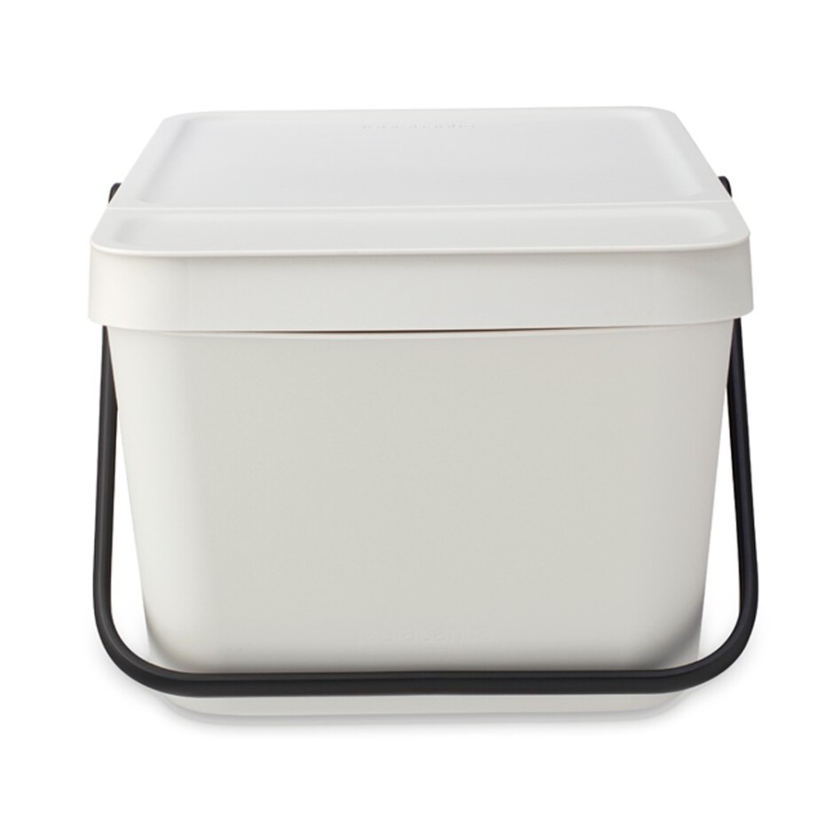 Odpadkový koš SORT & GO 20 l, stohovatelný, světle šedá, Brabantia - main (9)