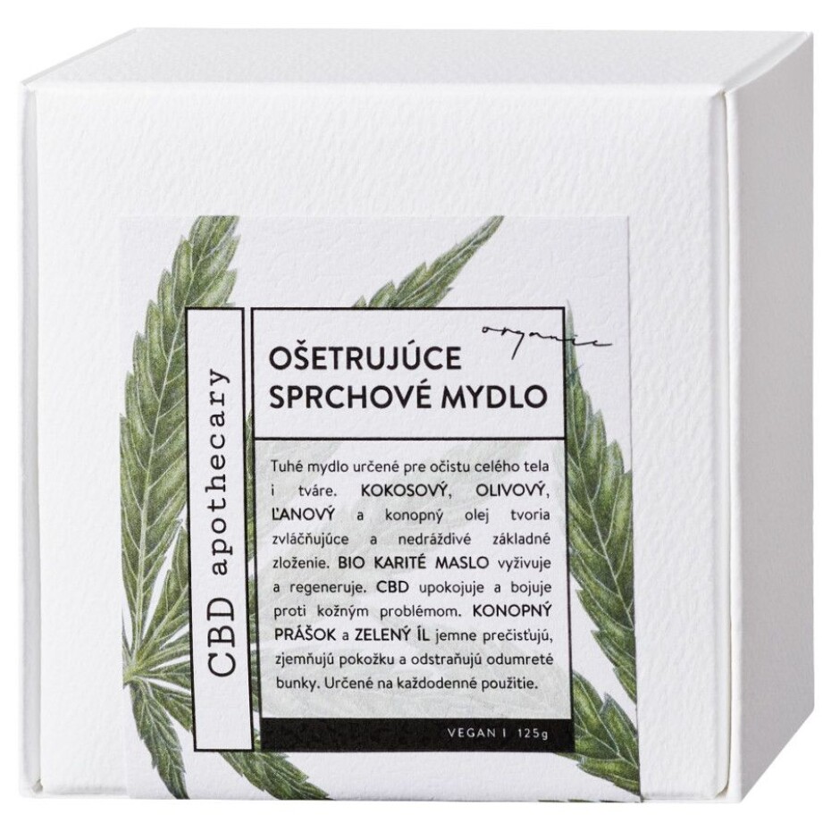 Soaphoria Pečující jemné sprchové mýdlo CBD 125 g - main (0)