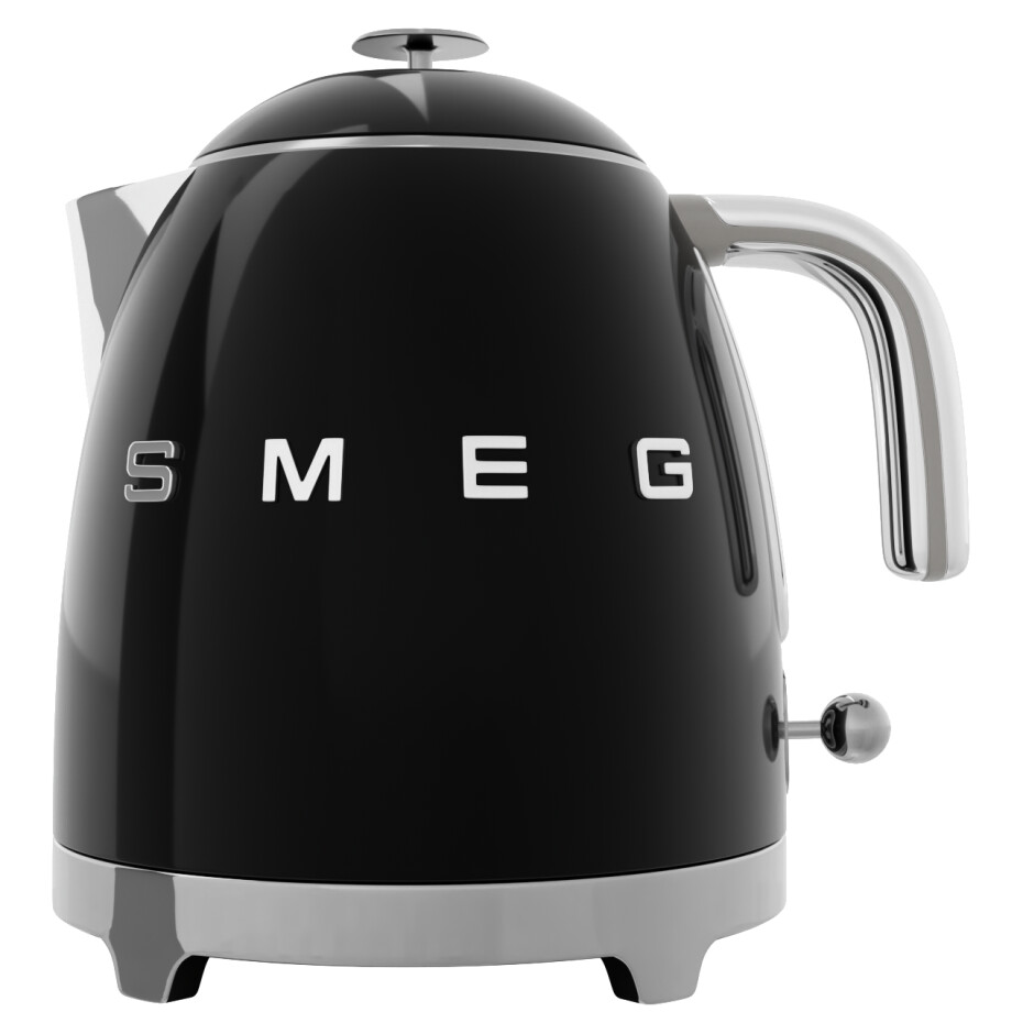 Rychlovarná konvice KLF05BLEU 800 ml, mini, černá, SMEG - main (0)