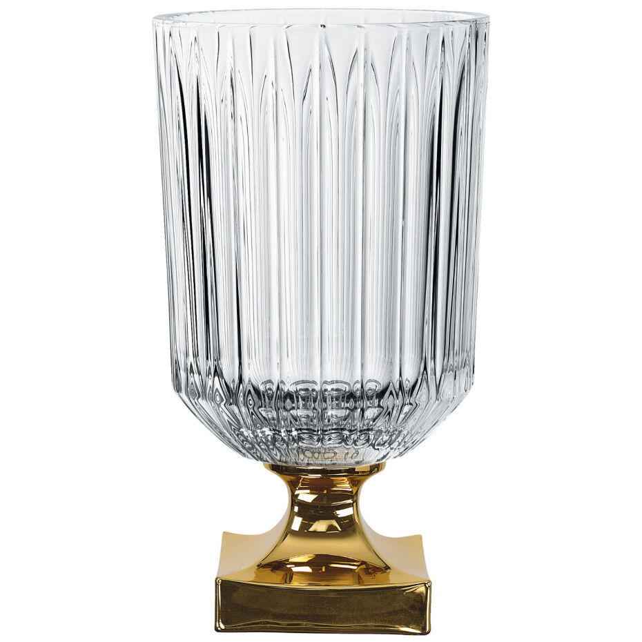 Váza MINERVA GOLD 32 cm, čirá, Nachtmann - main (0)