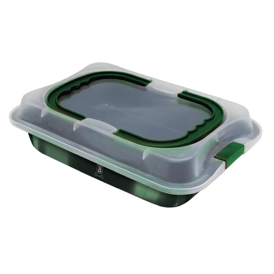 BERLINGERHAUS Pečící plech s víkem přenosný 36,5 x 24,5 cm Emerald Collection BH-7843 - main (0)