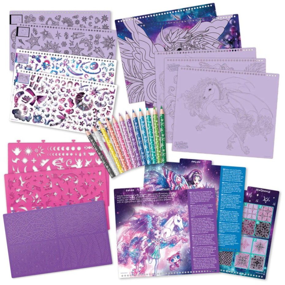 Kreativní sketchbook Fantasy Horses, Nebulous Stars, W007974 - main (1)
