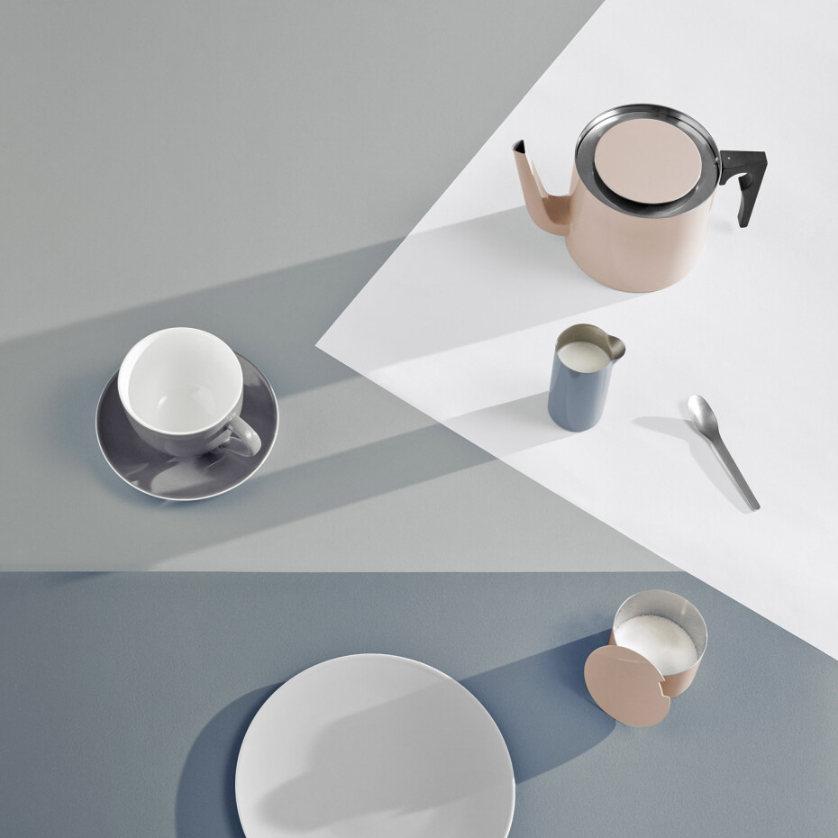 Čajová lžička EM 12 cm, stříbrná, nerezová ocel, Stelton - main (4)