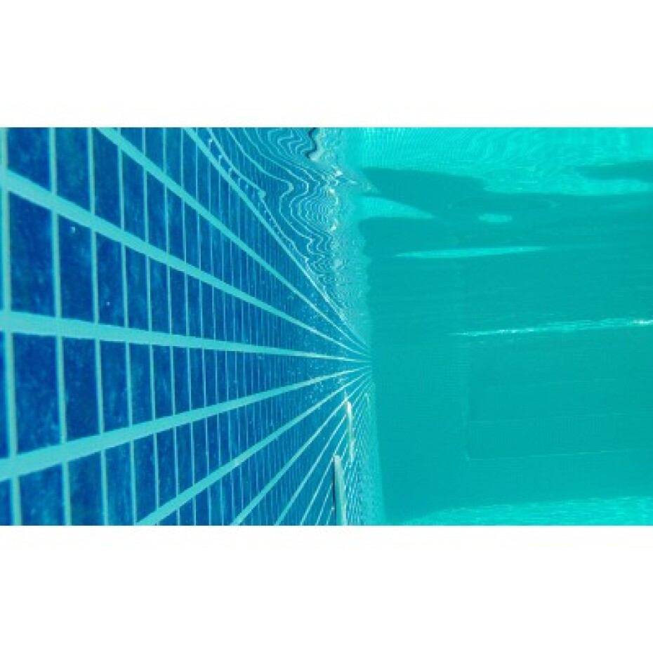 Haogenplast bazénová 3D folie Matrix Blue 25 m x 1,65 m x 1,5 mm, role - main (1)