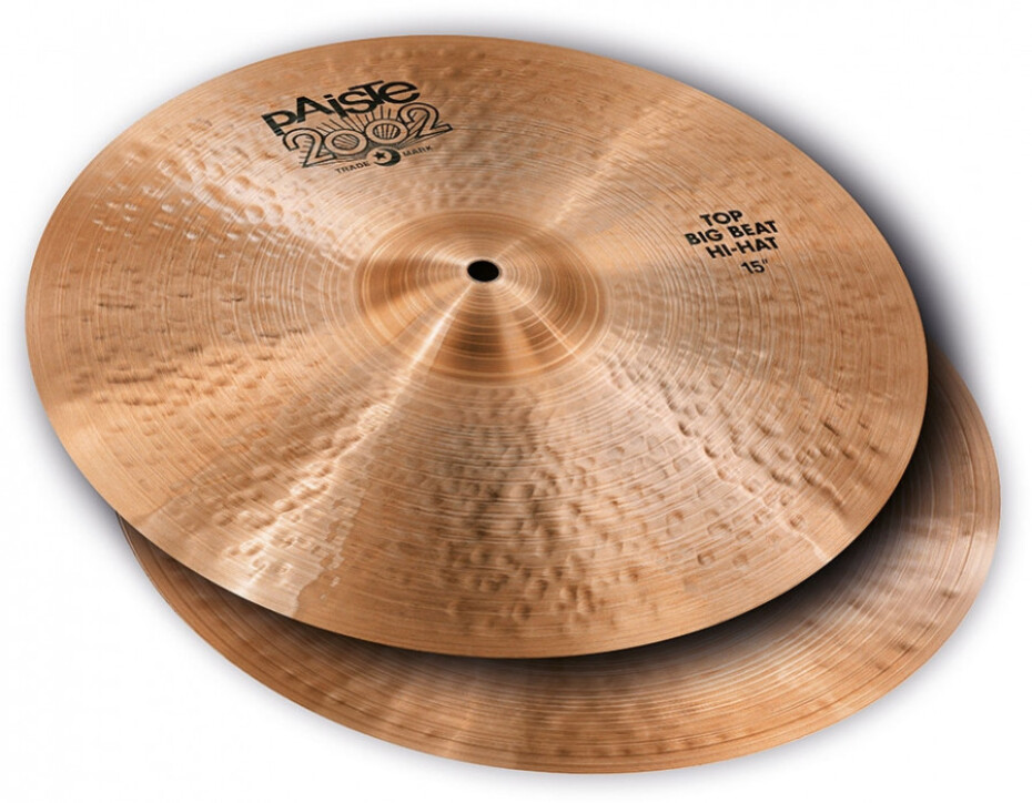Paiste 2002 Black - Big Beat Hi-hat 15" - main (0)