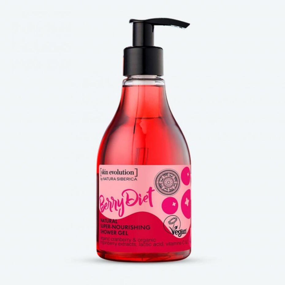 Natura Siberica Přírodní výživný sprchový gel Berry Diet Skin Evolution 260 ml - main (0)