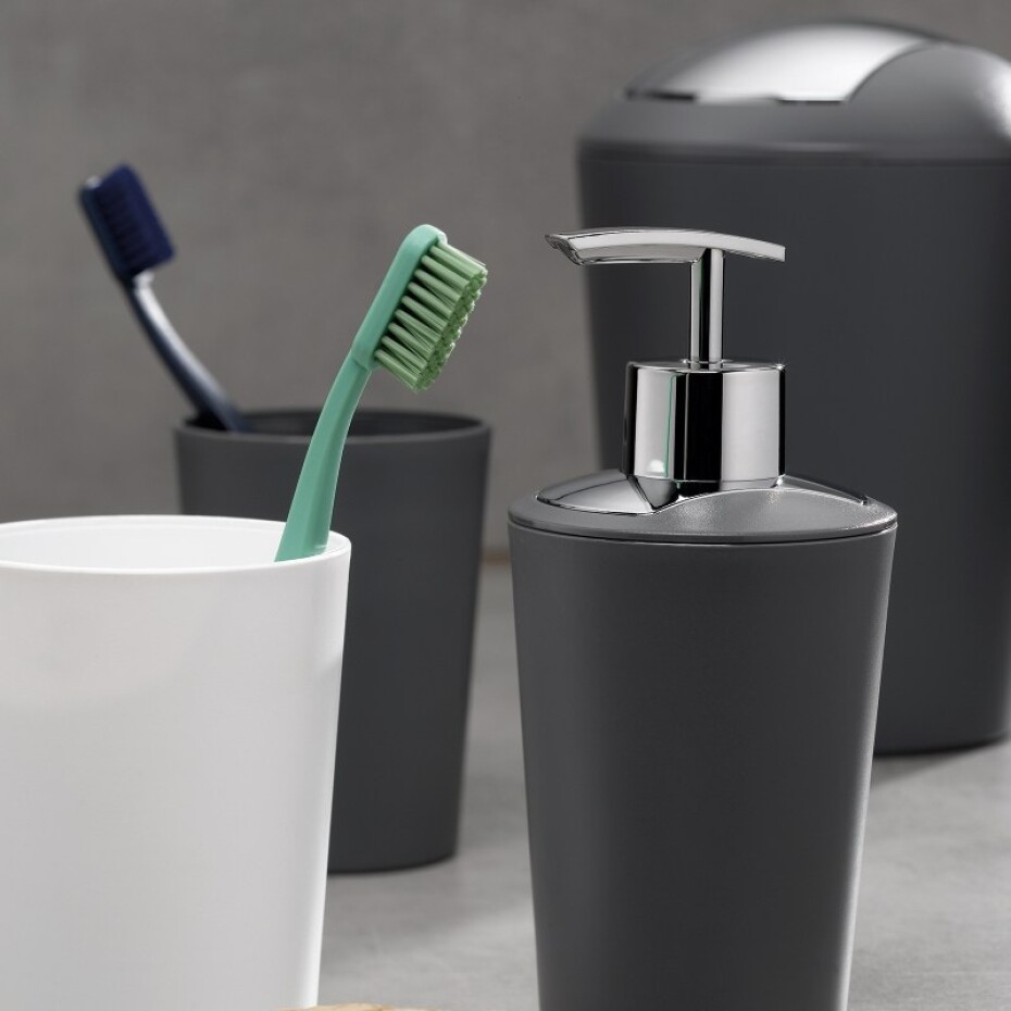 KELA Koš kosmetický s otočným víkem Marta 5 L plast nefrit zelená KL-24555 - main (8)
