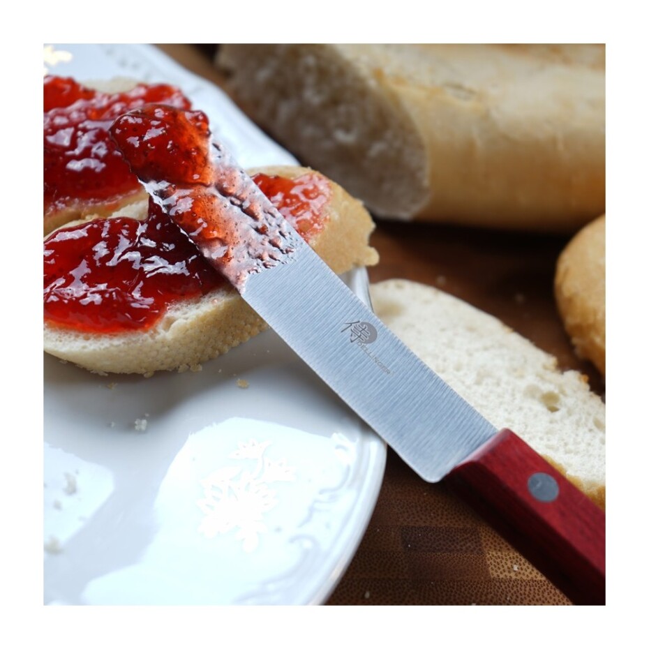 Snídaňový nůž EASY 10 cm, červená, Dellinger - main (2)