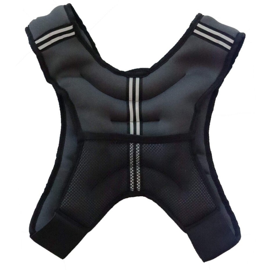 Zátěžová vesta na běh Sportago Brisk 5 kg, šedá - main (5)