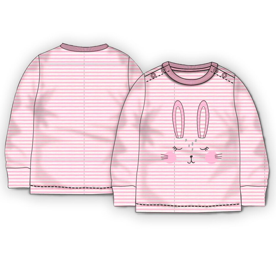 Tričko kojenecké BIO bavlna, Minoti, Blush 1, růžová - 56/62 | 0-3m - main (0)