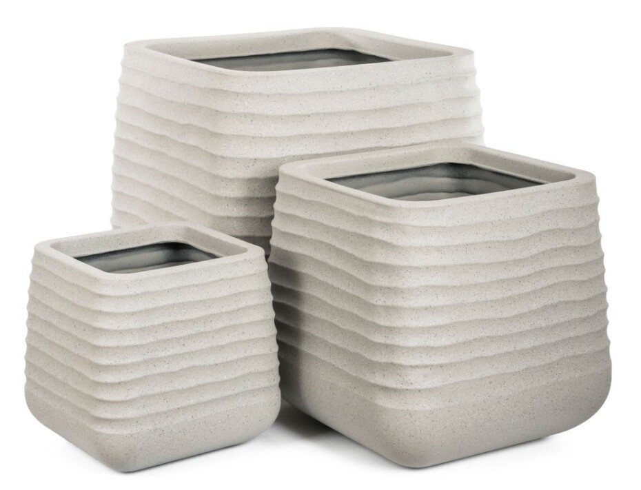 G21 Květináč G21 Sand Cube 50,5 x 50,5 x 49 G21-63929723 - main (2)