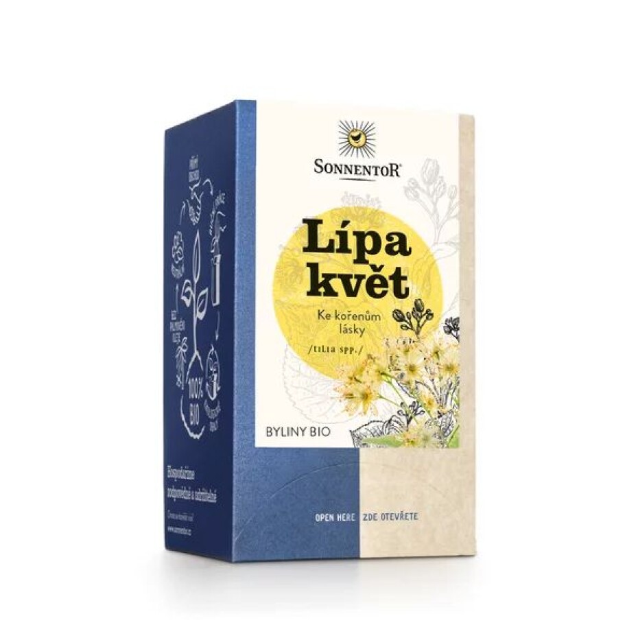 Sonnentor Lípa květ porcovaný dvoukomorový 27 g - main (0)